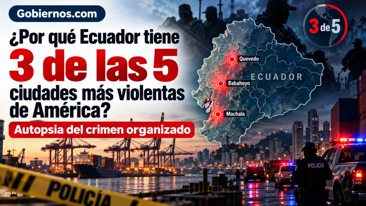 ¿Por qué Ecuador tiene tres de las cinco ciudades más violentas de América? Autopsia del crimen organizado